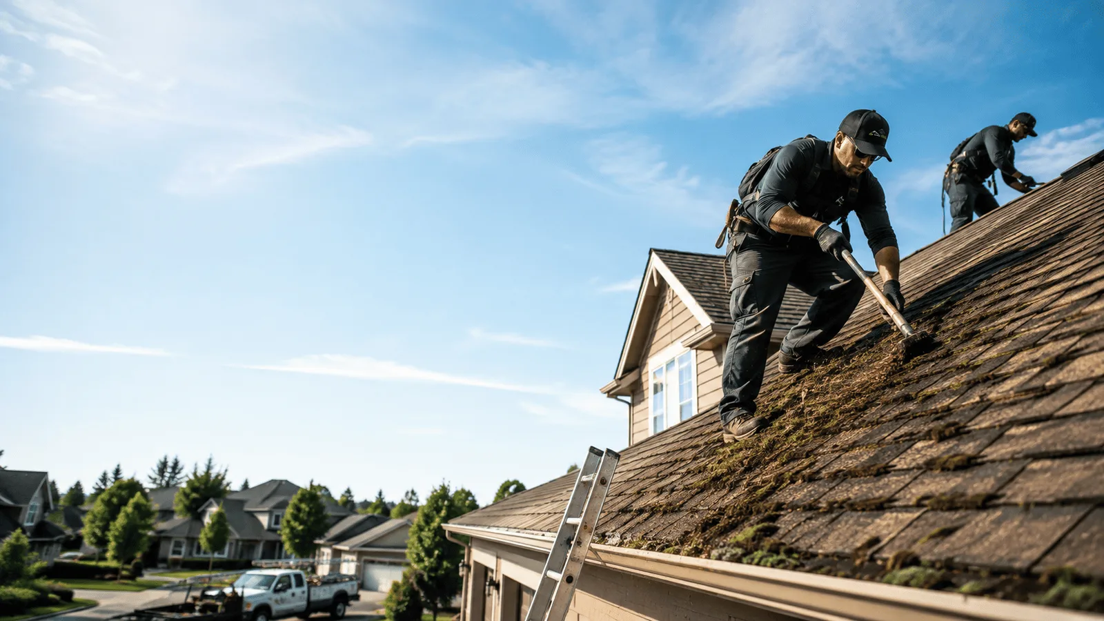 Roof Moss Removal in Sturdivant, MO near me